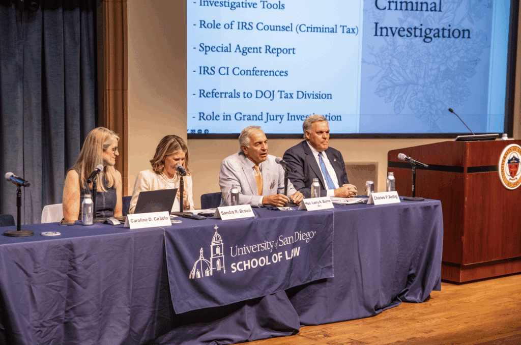 2025 Tax Institute | 10th Annual USD School of Law – RJS LAW Tax Institute